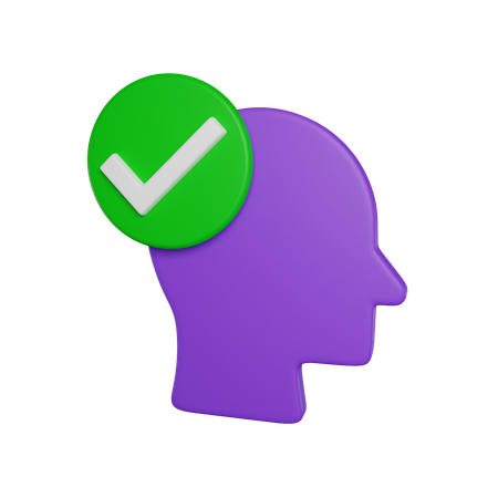 Approve Checklist  3D Icon