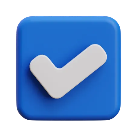 Approved  3D Icon