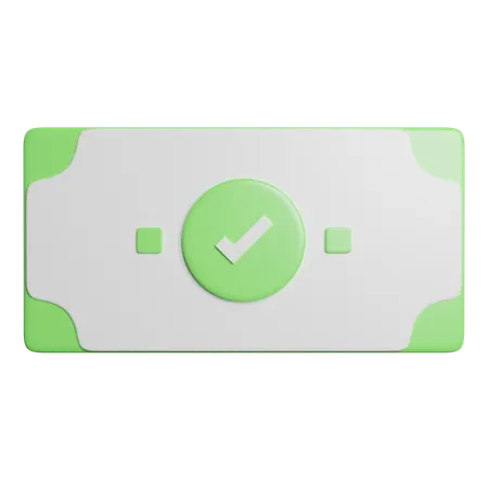 Approved  3D Icon
