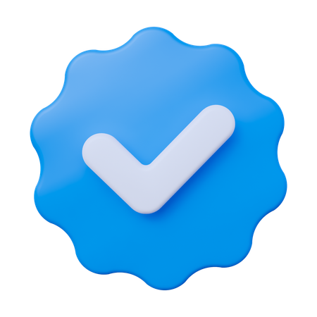 Approved  3D Icon