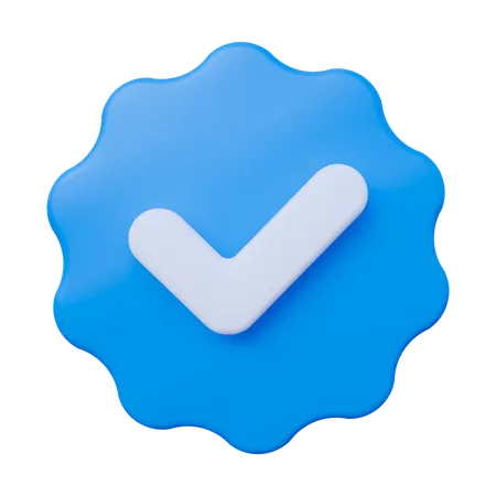Approved  3D Icon
