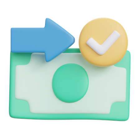 Approved  3D Icon