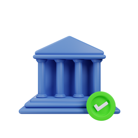 Approved Bank  3D Icon