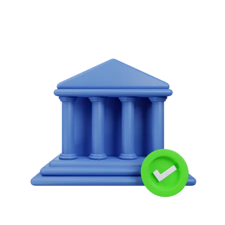 Approved Bank  3D Icon
