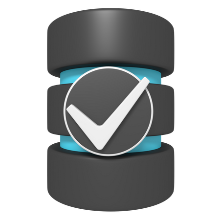 Approved Database  3D Icon
