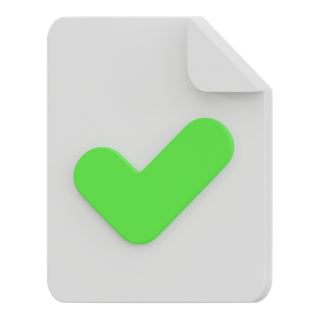 Approved Document  3D Icon