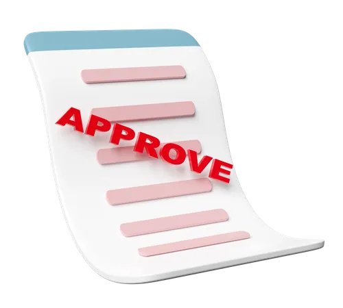 Approved Document  3D Icon