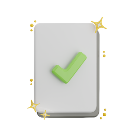 Approved Document  3D Icon