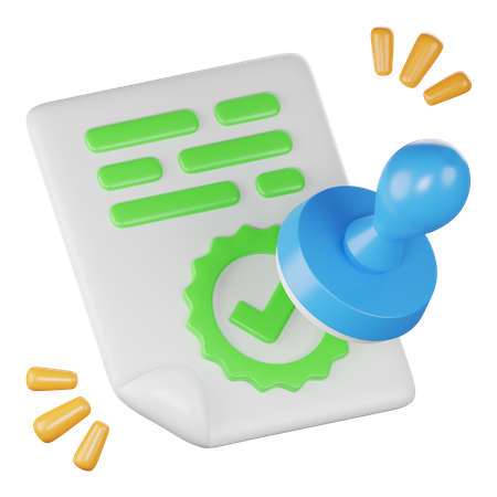 Approved Document  3D Icon