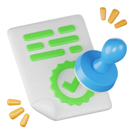 Approved Document  3D Icon