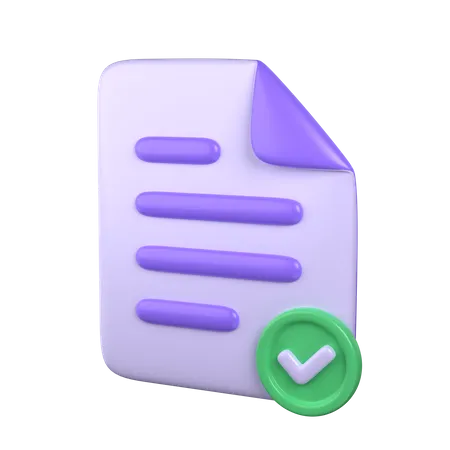 Approved Document  3D Icon