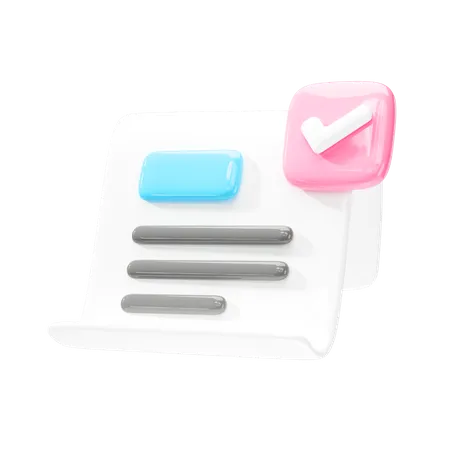 Approved Document  3D Icon