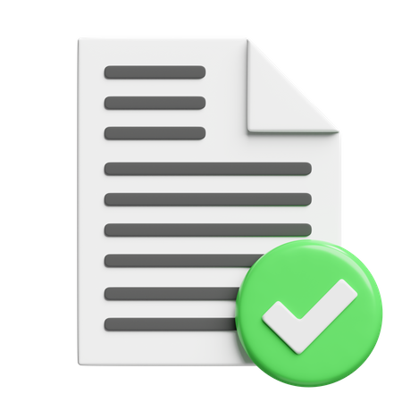 Approved Document  3D Icon