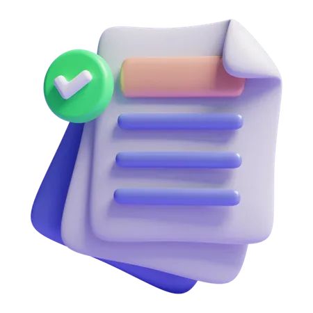 Approved Document  3D Icon