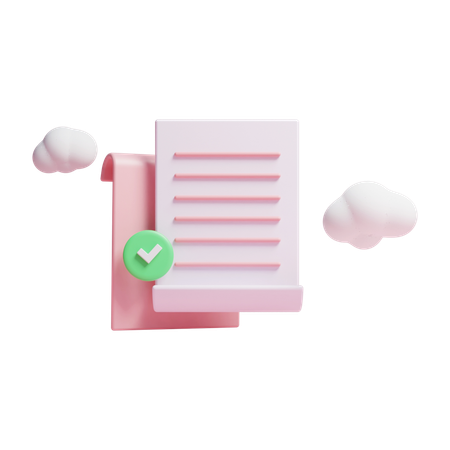 Approved Document  3D Icon