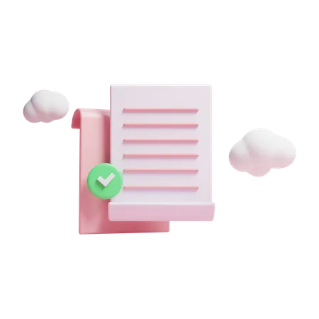 Approved Document  3D Icon