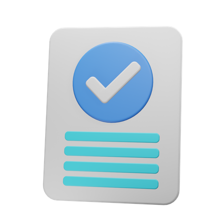 Approved Document  3D Icon