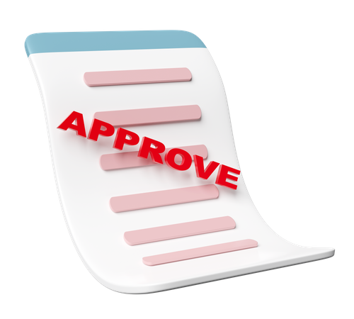 Approved Document  3D Icon