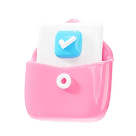 Approved Mail  3D Icon