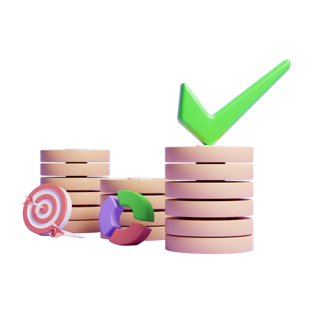 Approved Money  3D Icon