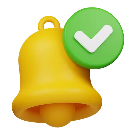 Approved Notification  3D Icon