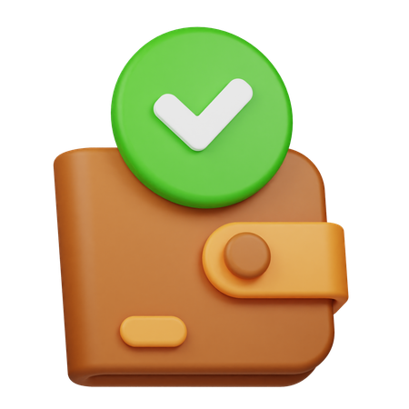 Approved Payment  3D Icon