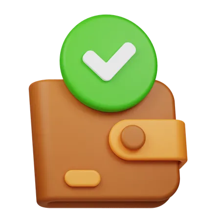 Approved Payment  3D Icon