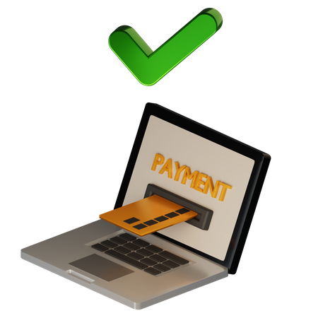 Approved Payment 3D Icon