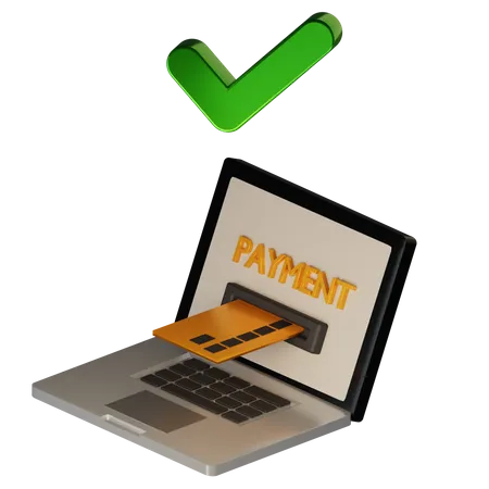 Approved Payment 3D Icon
