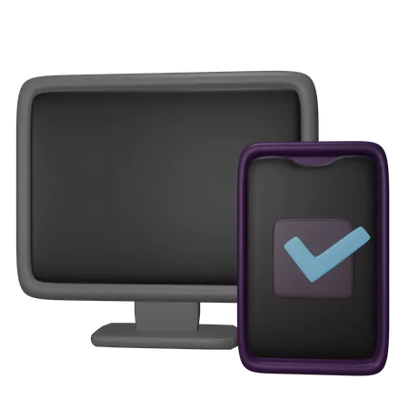 Approved Responsive Design  3D Icon