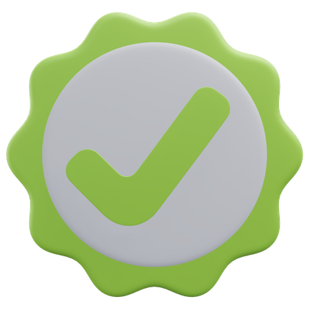 Approved Seal  3D Icon