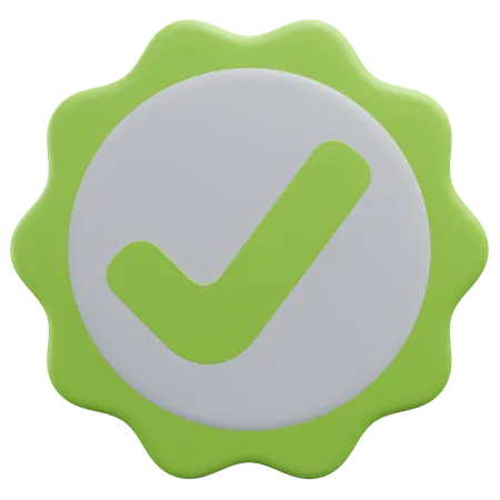Approved Seal  3D Icon