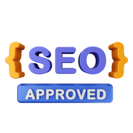 Approved Seo  3D Icon