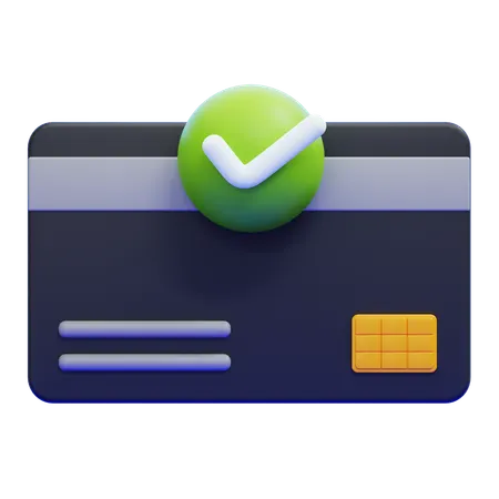 Approved Transaction  3D Icon