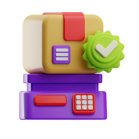 Approved Weight  3D Icon