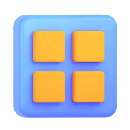 Apps 3D Icon