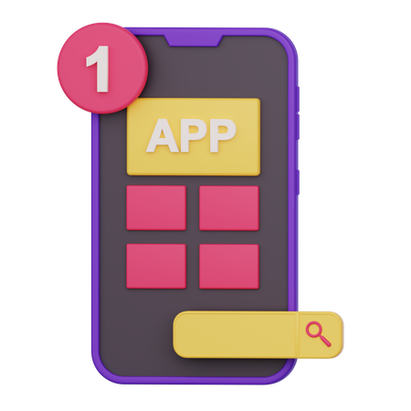 Apps  3D Icon