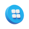 apps 3d logo