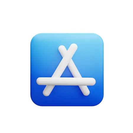 Appstore 3 D Icon 3D Icon