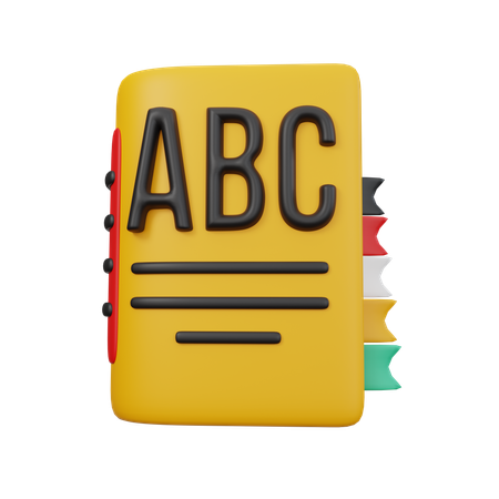 Aprender abc  3D Icon