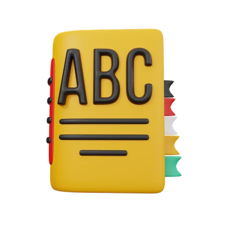 Aprender abc  3D Icon