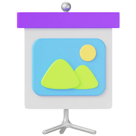 Apresentação  3D Icon