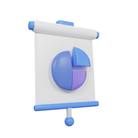 Apresentação de análise  3D Icon