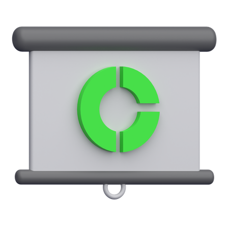 Apresentação de negócios  3D Icon