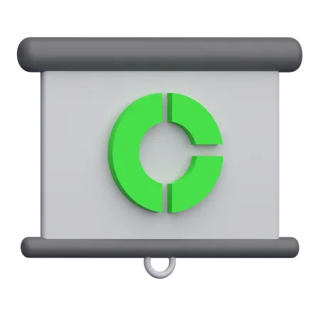 Apresentação de negócios  3D Icon
