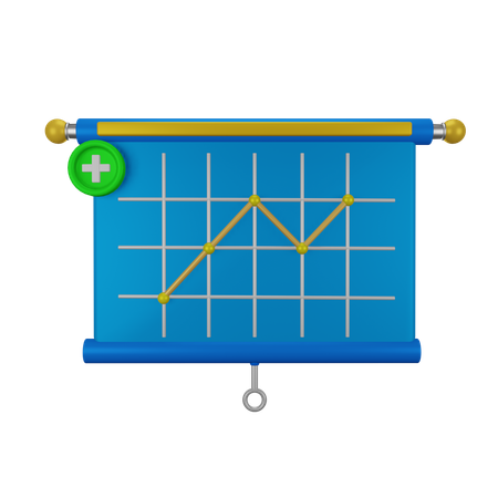 Apresentação de negócios  3D Icon