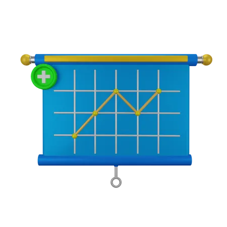 Apresentação de negócios  3D Icon