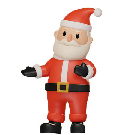 Apresentando Papai Noel  3D Icon