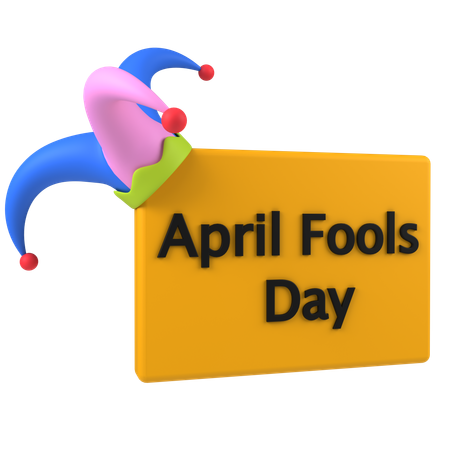 April Fool  3D Icon