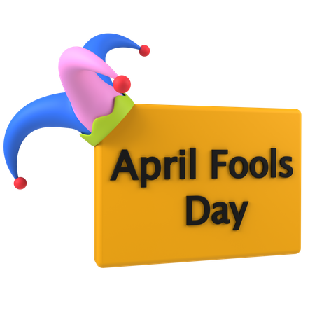 April Fool  3D Icon